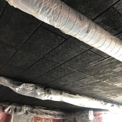 12.06.24 Loftet er sprøjtemalet