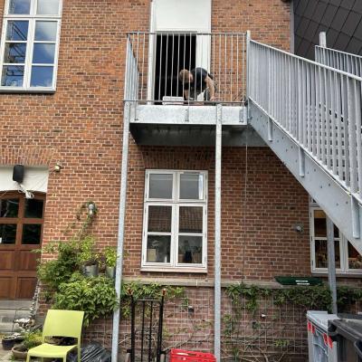 12.07.24 Brandtrappe Monteret